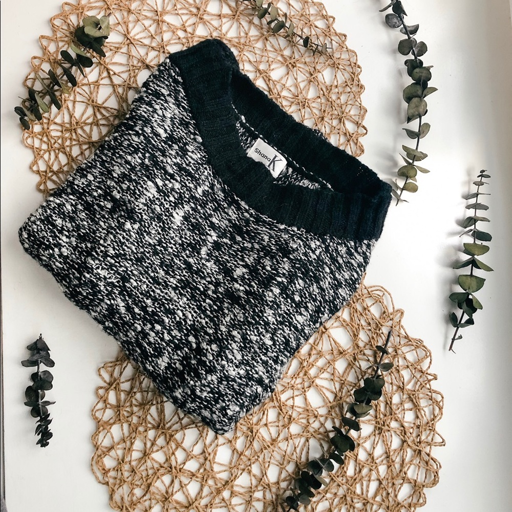 Black & White Sweater